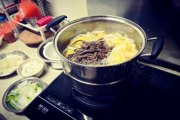 韩国风味菜汤