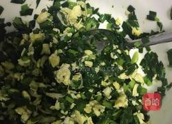 生煎饺子（韭菜鸡蛋）的做法图解3