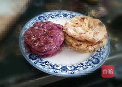 红薯紫薯小饼的做法图解12