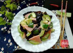 西葫芦火腿小炒的做法图解8