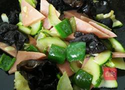 西葫芦火腿小炒的做法图解7