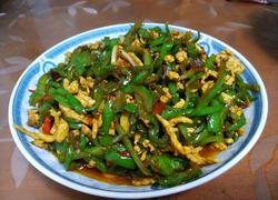 鸡肉丝炒青椒
