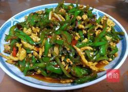 鸡肉丝炒青椒的做法图解9