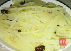 Illustration of how to make cold shredded potatoes 7