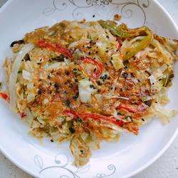 电饭锅版白菜煎饼的做法[图]