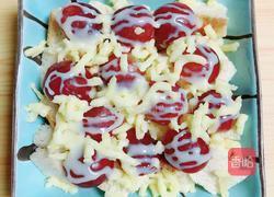 红提芝士烤吐司布丁的做法图解13