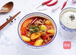 番茄土豆牛腩汤的做法图解16