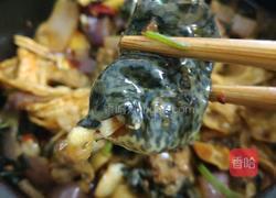 紫苏砂锅牛蛙(田鸡)的做法图解9