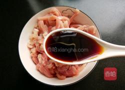 韭菜苔炒肉丝的做法图解6