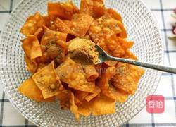 馄饨皮锅巴的做法图解8