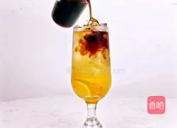 Illustration of how to make fresh orange fruit coffee 8