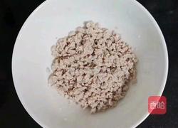 猪肉白菜粥 (宝宝辅食)的做法图解3