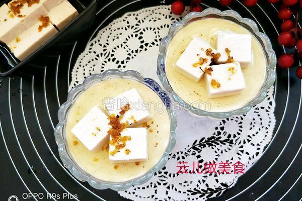 老北京凉品桂花杏仁豆腐