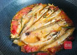 Illustration of how to make tomato sardines 13