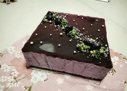 蓝莓慕斯蛋糕6寸