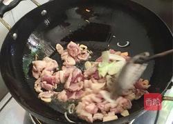 豆角炒肉的做法图解4