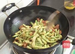 豆角炒肉的做法图解9