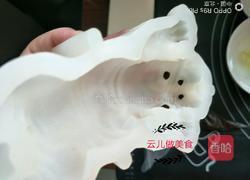 仿真沙皮狗慕斯的做法圖解5