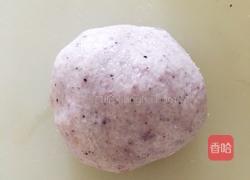 黑米豆沙饭团的做法图解6