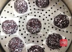 黑米豆沙饭团的做法图解9