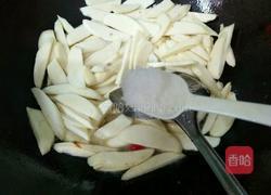 茭白炒肉片的做法图解8