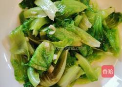 清炒生菜的做法图解5