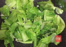 清炒生菜的做法图解4