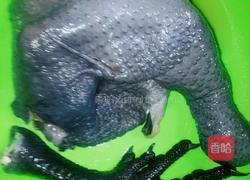 乌鸡雷公根汤的做法图解3