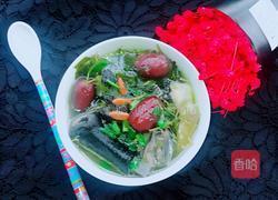 乌鸡雷公根汤的做法图解7