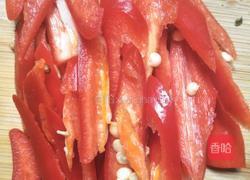 青椒肉丝炒猪耳豆的做法图解4