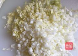 白菜猪肉虾仁水饺的做法图解3