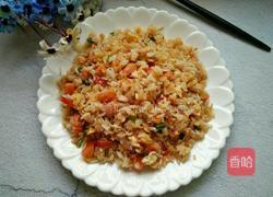 蟹肉棒火腿肠蛋炒饭的做法图解12
