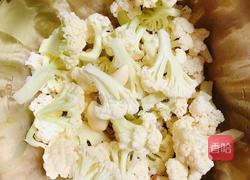 玫瑰腐乳花菜的做法图解2