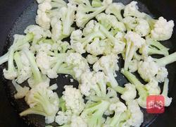 玫瑰腐乳花菜的做法图解3