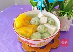 木瓜豆腐圆子汤的做法图解13