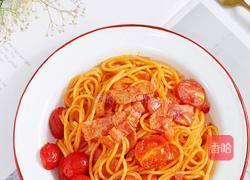 培根番茄意面的做法图解8