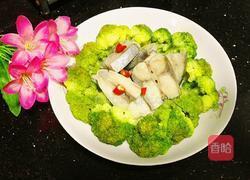 清蒸西兰花鱼块的做法图解15