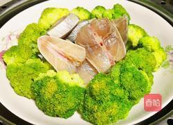 清蒸西兰花鱼块的做法图解8