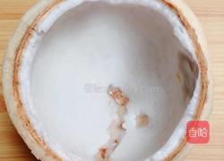 鲜椰浆苦咖啡绵绵冰（椰子油奶白顺滑诱人极了）的做法图解2