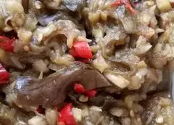香辣蒜茄子