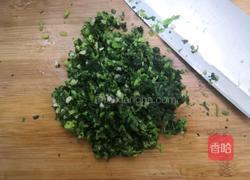 菠菜鸡蛋糕的做法图解8