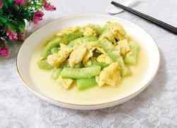 丝瓜炒鸡蛋
