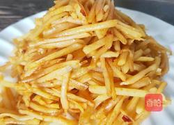 凉拌酸辣土豆丝的做法图解8