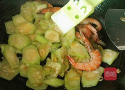 快手丝瓜虾的做法图解10