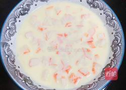 豆浆蟹柳蒸水蛋(经典粤菜)的做法图解11