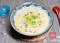 豆浆蟹柳蒸水蛋（经典粤菜）的做法图解15