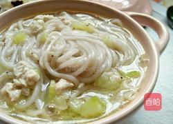 丝瓜肉末虾皮小面的做法图解12