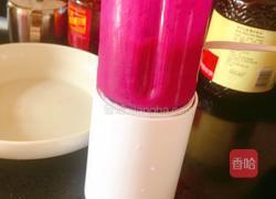 酸奶红薯火龙果泥的做法图解4