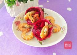 消热火龙果虾的做法图解12