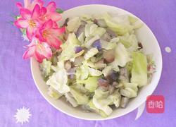 茄子炒卷心菜的做法图解13